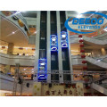 1.75m/S High Speed Shopping Mall Sightseeing Panoramic Elevator